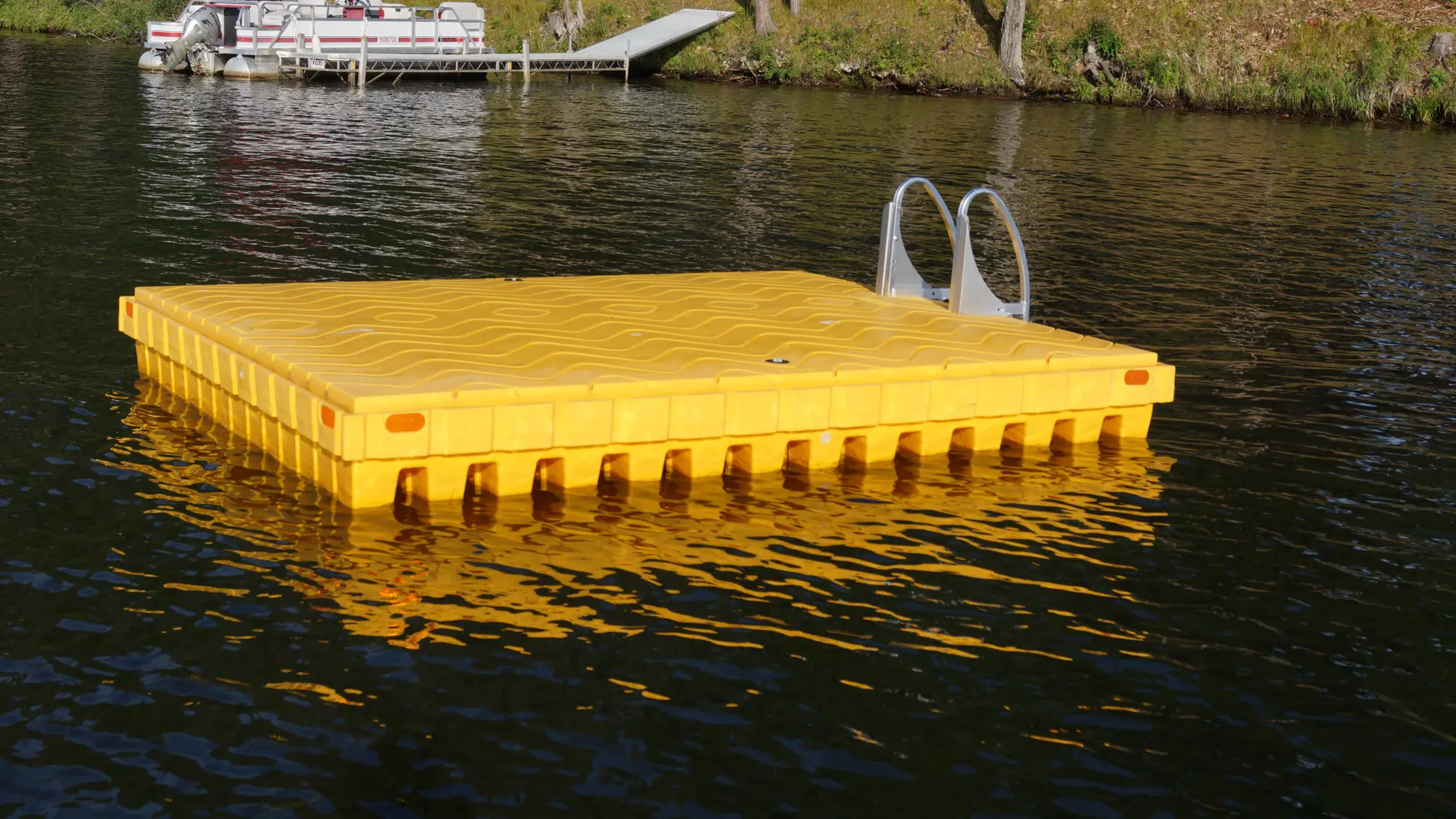Modular Swim Raft Swim Raft | ShoreMaster® Lake Dock Accessories