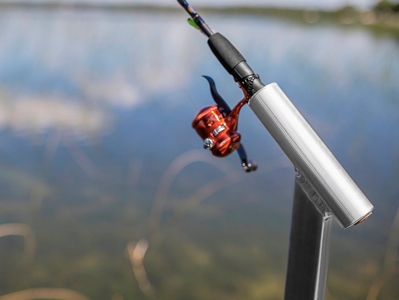 dock master fishing pole pro shop Post Clamp Rod Holder for Docks and Piers 1 gear ratio that comes pre spooled with 6 lb Spinning Combos | Cabela's