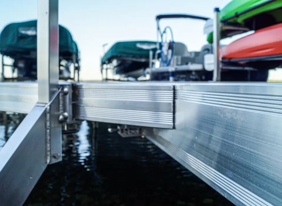 Infinite Rotation Dock Infinity RS7 Dock System | Stronger, More Stable Sectional Dock ...