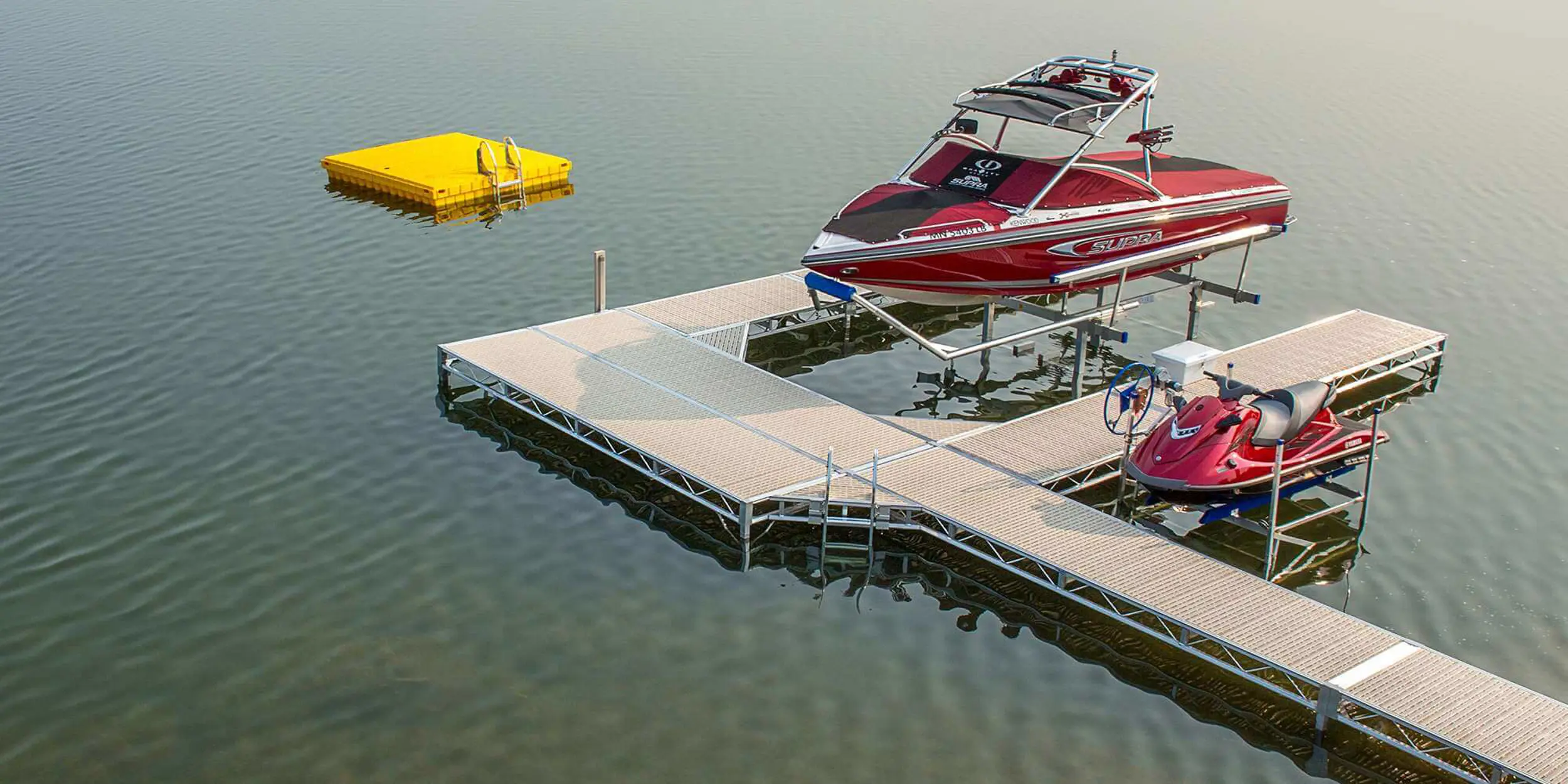 Infinite Rotation Dock Wheel-In Docks | Roll-In Dock Systems for Easy Install & Removal